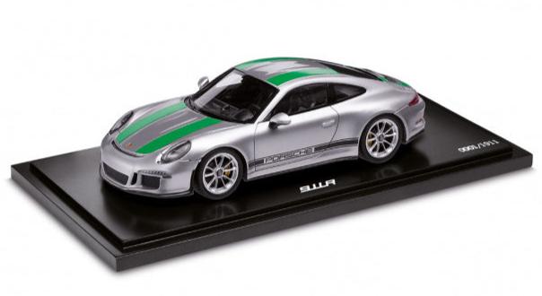 Porsche Genuine Porsche 911 R e Silver/Green Stripes - WAP0211460H WAP0211460H