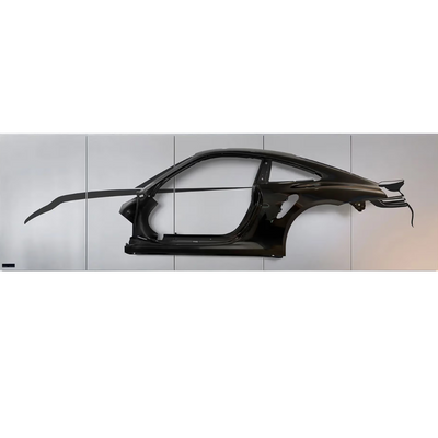 Porsche Genuine Porsche 911 Skulptur - Black w/white background - WAP0501150N019 WAP0501150N019