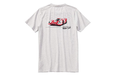 Porsche Genuine Porsche 917 Salzburg T-Shirt In A Tin Edition No. 5 Grey - WAP71000S0G WAP71000S0G