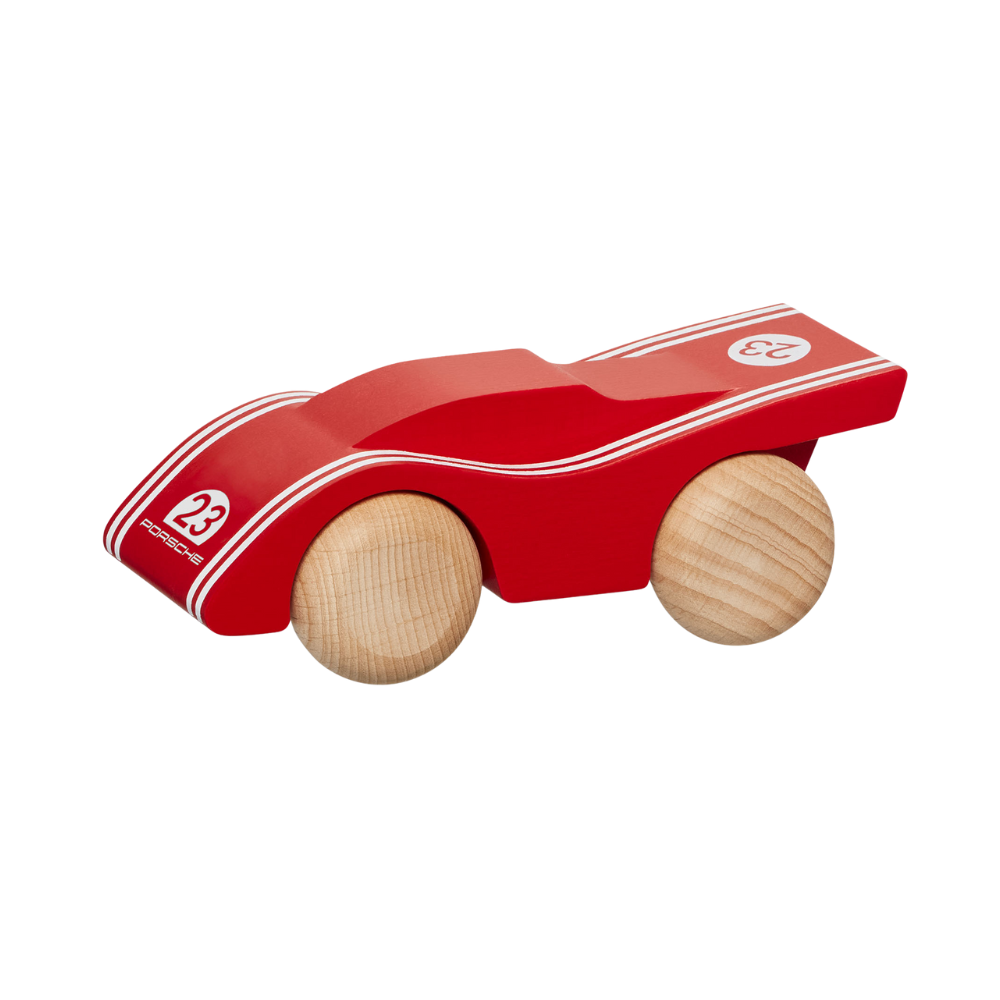 Porsche Genuine Porsche 917 Wooden Car Red/White - WAP0407000PHZA WAP0407000PHZA