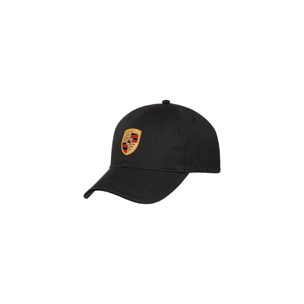 Porsche Genuine Porsche Baseball Cap Crest Black - WAP0800050C WAP0800050C