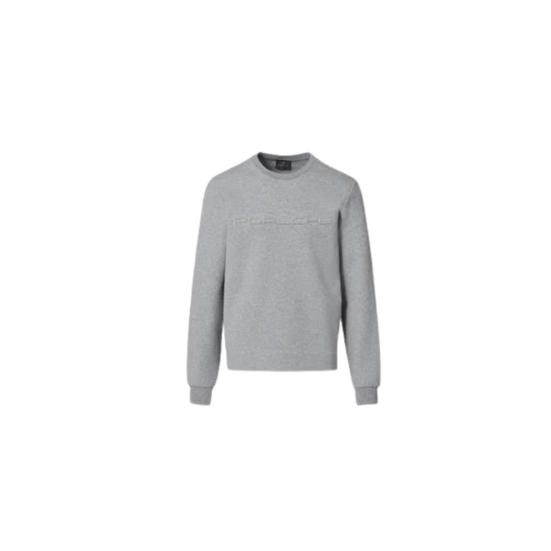 Porsche Genuine Porsche Crew Neck Sweatshirt Grey - WAP1303XL0MUSA WAP1303XL0MUSA