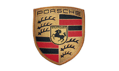 Porsche Genuine Porsche Emblem - Sew On Badge - WAP10706714 WAP10706714