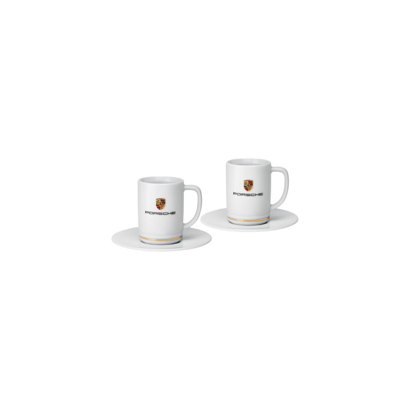 Porsche Genuine Porsche Espresso Cup White - WAP0506080MESP WAP0506080MESP