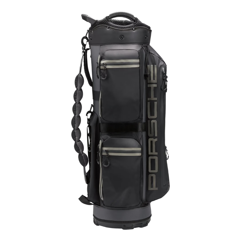 Porsche Genuine Porsche Golf Cart Bag Black/Grey - WAP0600500PCTB WAP0600500PCTB