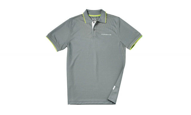 Porsche Genuine Porsche Golf Polo Shirt Sport Grey - WAP54200S0G WAP54200S0G