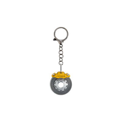 Porsche Genuine Porsche Keyring Brake Disc Yellow - WAP0503700PSAB WAP0503700PSAB