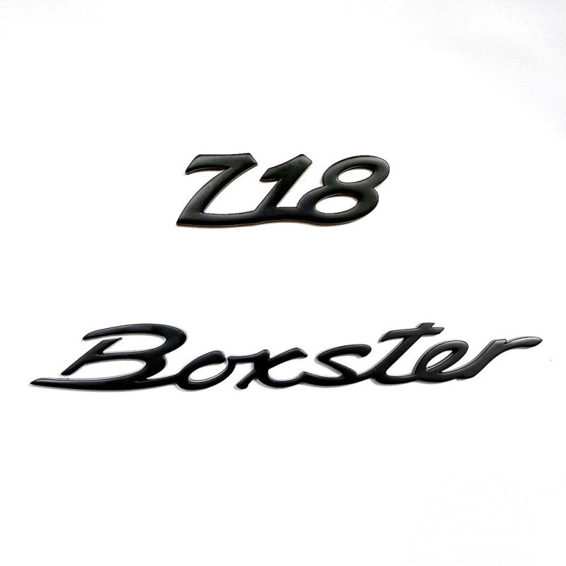 Porsche Genuine Porsche Magnet Set Sz 718 + Boxster Black - WAP0502070PBXT WAP0502070PBXT