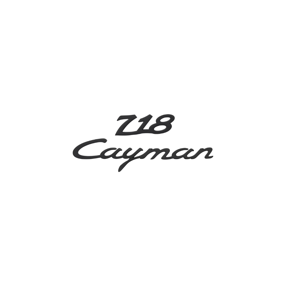Porsche Genuine Porsche Magnet Set Sz 718 + Cayman Black - WAP0502060PCAY WAP0502060PCAY