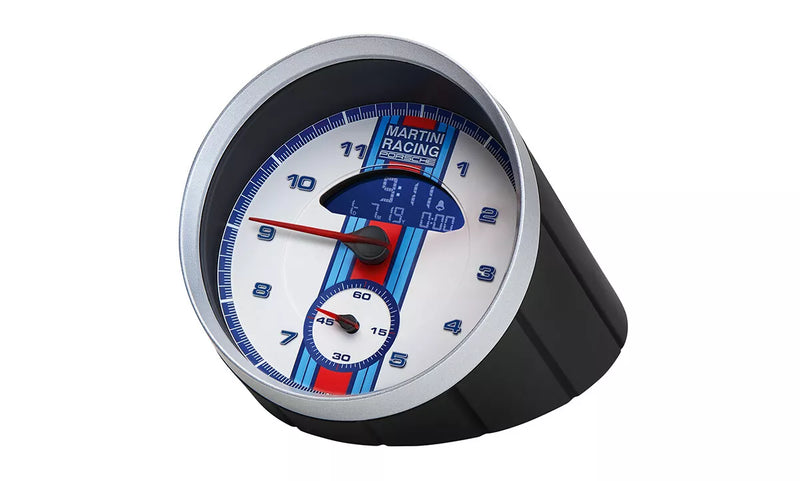 Porsche Genuine Porsche Martini Racing Table Clock - WAP0701020K0MR WAP0701020K0MR