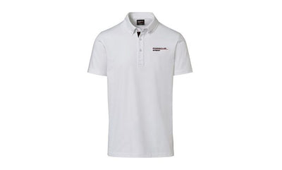 Porsche Genuine Porsche Motorsport Fanwear Collection Polo Shirt White - WAP8013XL0LFMS WAP8013XL0LFMS
