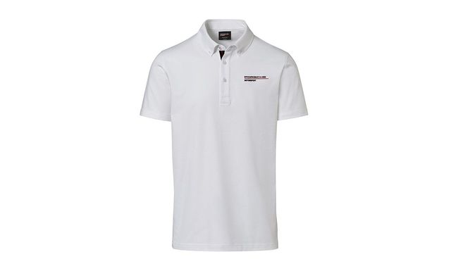 Porsche Genuine Porsche Motorsport Fanwear Collection Polo Shirt White - WAP8013XL0LFMS WAP8013XL0LFMS