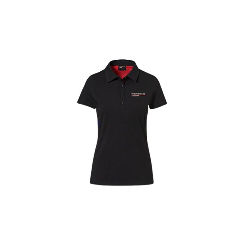 Porsche Genuine Porsche Motorsport Fanwear Collection Polo Shirt Black - WAP806XXL0LFMS WAP806XXL0LFMS