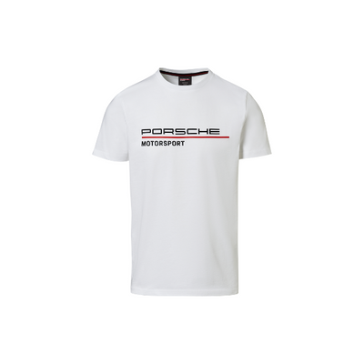 Porsche Genuine Porsche Motorsport Fanwear Collection White T-Shirt - WAP80700S0LFMS WAP80700S0LFMS