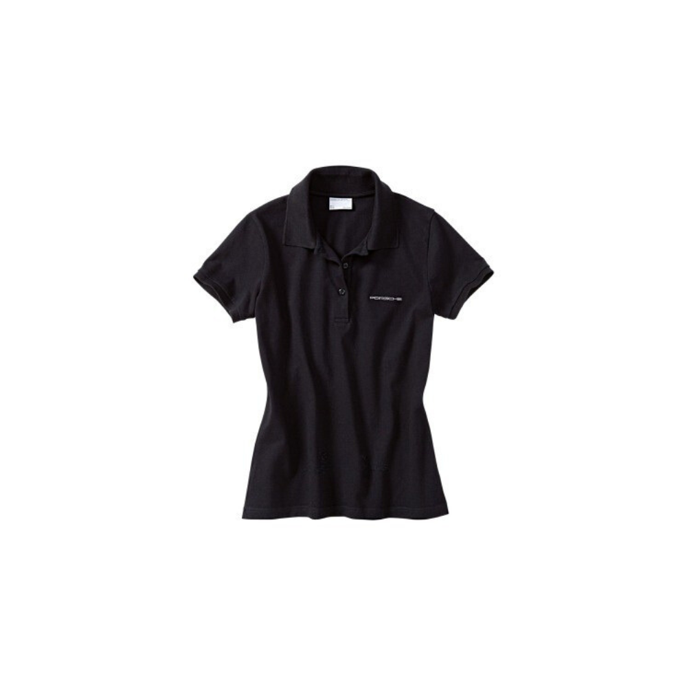 Porsche Genuine Porsche Polo Shirt Classic Black - WAP74500L0B WAP74500L0B