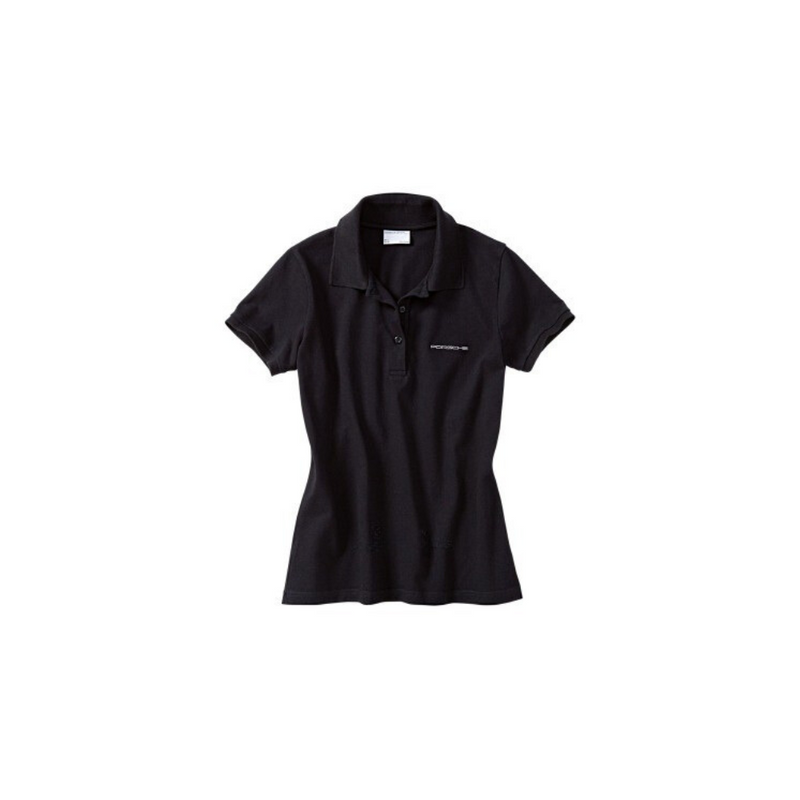 Porsche Genuine Porsche Polo Shirt Classic Black - WAP74500L0B WAP74500L0B