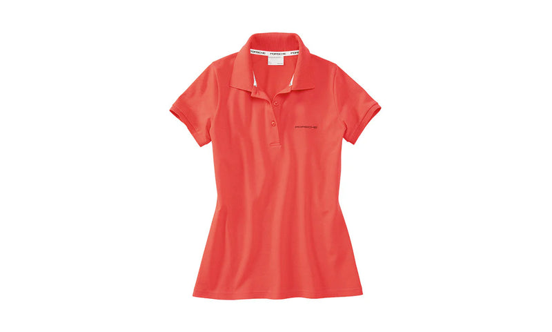 Porsche Genuine Porsche Polo Shirt Porsche-Logo Coral - WAP9070XS0E WAP9070XS0E