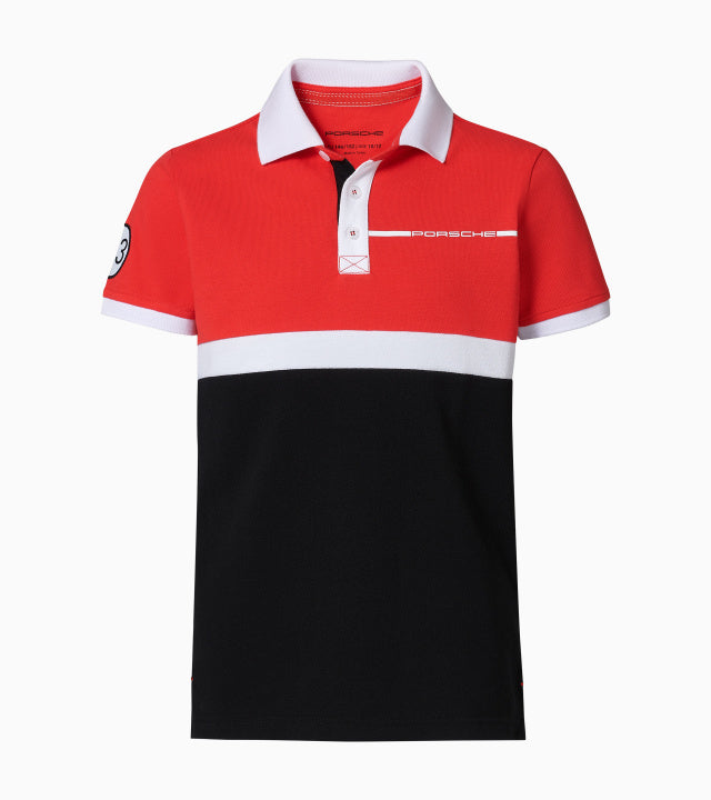 Porsche Genuine Porsche Polo Shirt Red Black White - WAP4631580MSZG WAP4631580MSZG