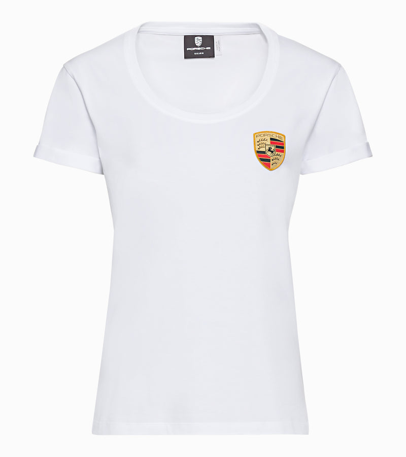 Porsche Genuine Porsche Porsche Crest T-Shirt White - WAP7260XS0NPOR WAP7260XS0NPOR