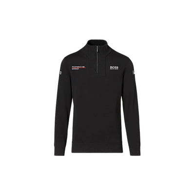 Porsche Genuine Porsche Pullover - Motorsport Collection Black - WAP1210XS0MMSR WAP1210XS0MMSR
