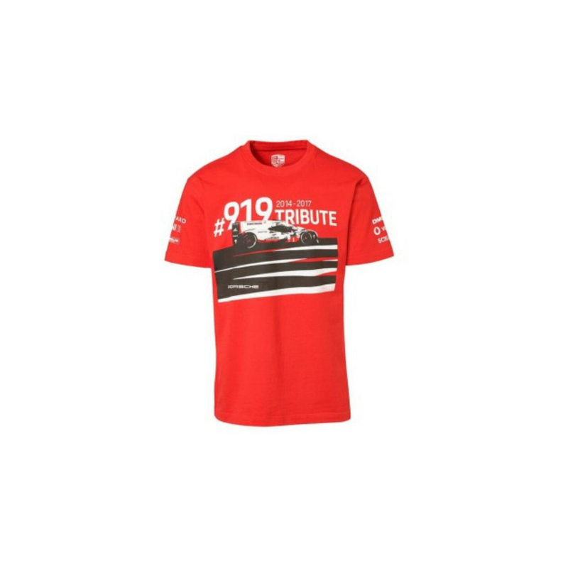 Porsche Genuine Porsche T-Shirt 919 Tribute Red - WAP85200M0J WAP85200M0J