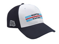 Porsche Genuine Porsche Unisex Baseball Cap White/Black Martini - WAP5500010LMRH WAP5500010LMRH