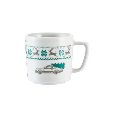 Porsche Genuine Porsche Weihnachts-Espressotasse Green/White - WAP0500030PESC WAP0500030PESC