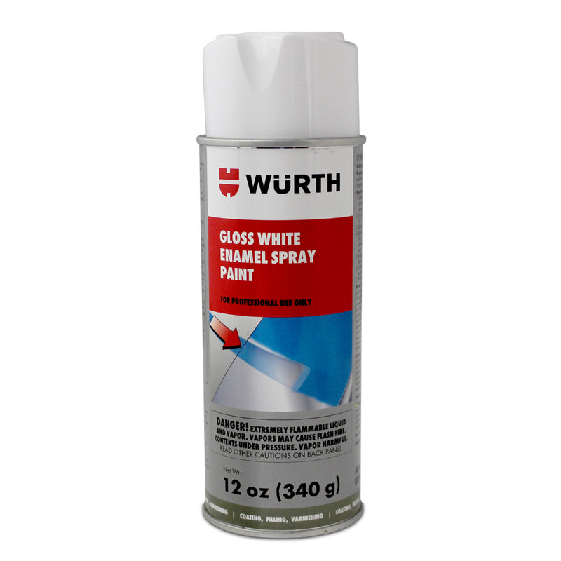 Porsche Gloss White Enamel Spray Paint 12 oz 0892140005