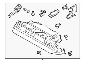 Porsche Glove Box Assembly | 2012-2024 99155220416DK4