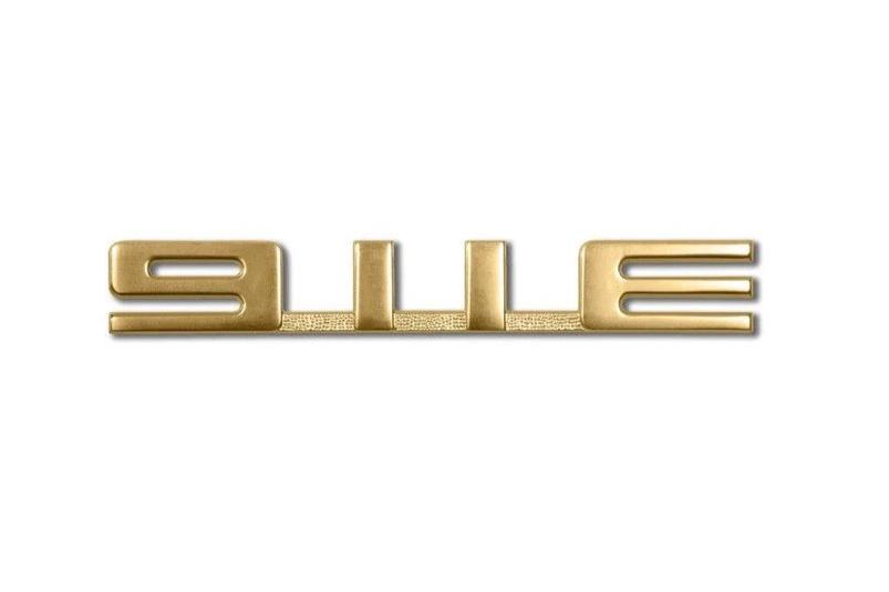 Porsche Gold 911E Emblem 69-71 901-559-325-51