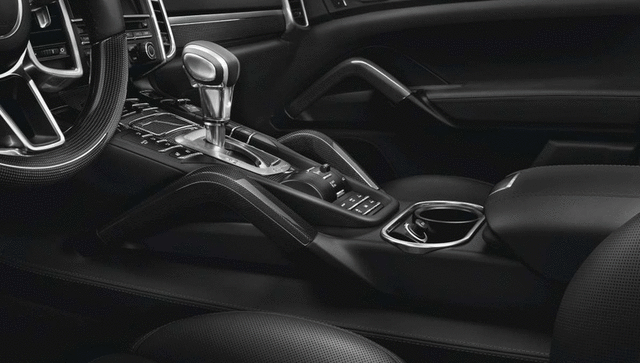 Porsche Grab Handle Door Centre Console Carbon Fiber - 95804480078 - Cayenne 95804480078