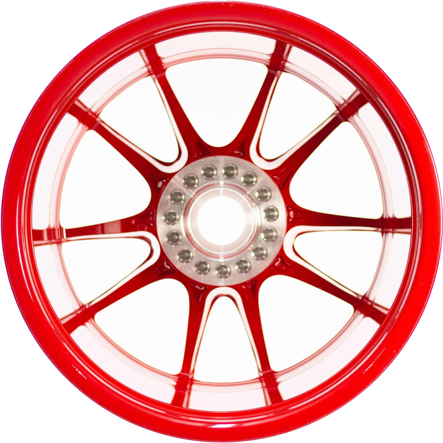 Porsche Guards Red Alloy Wheel 12JX19 ET48 - 911 07-11 9973621659184A