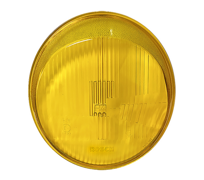 Porsche H4 Asymmetrical Headlight Lens - Amber 65-86 911-631-927-03