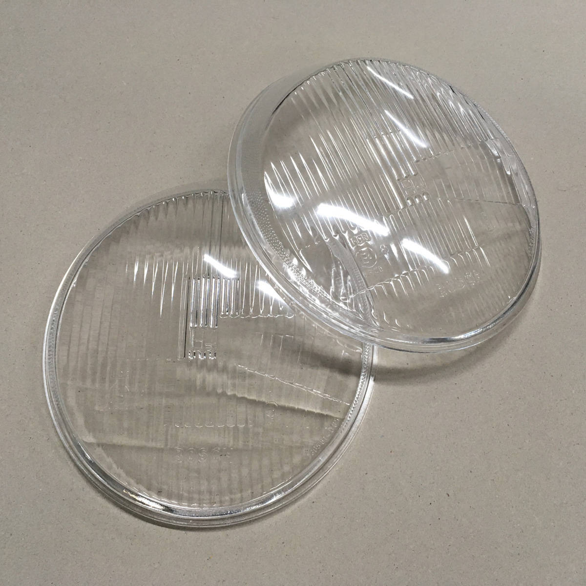 Porsche H4 Headlights Glass Lens Clear - 911/930/912/912E 65-94
