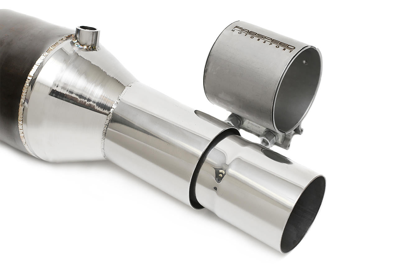 Porsche HJS Sport Catalytic Converter - Boxster | Cayman | 2017-2025 FS-POR-718-SC