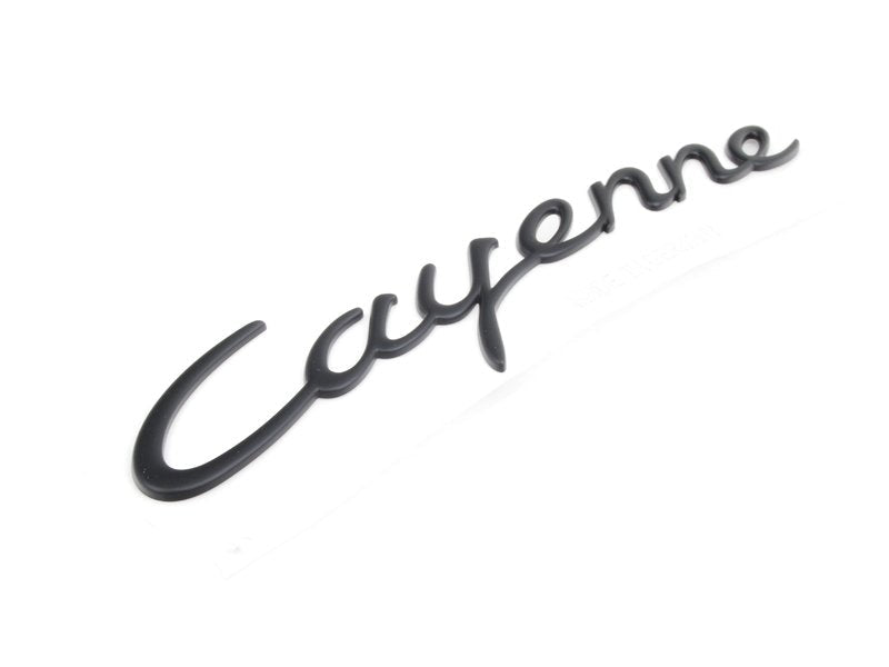 Porsche Hatch Logo - Rally Black - Cayenne | 2004-2010