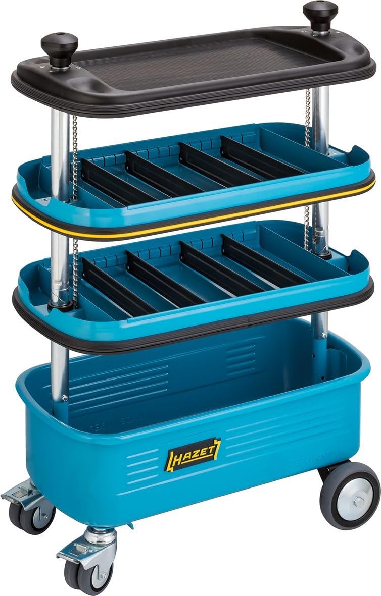 Porsche Hazet HZ166N Locking - Collapsible Tool Organizer Cart HZ166N