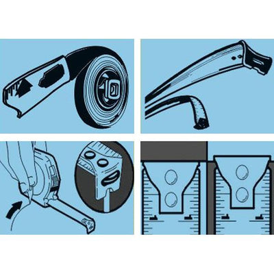Porsche Hazet HZ2154N-2 Measuring Tape HZ2154N-2