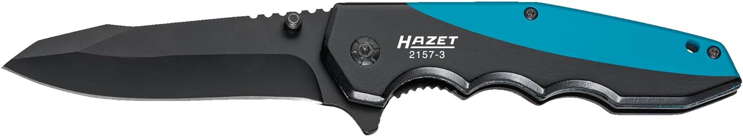 Porsche Hazet HZ2157-3 Pocket Knife with Aluminum Handle HZ2157-3