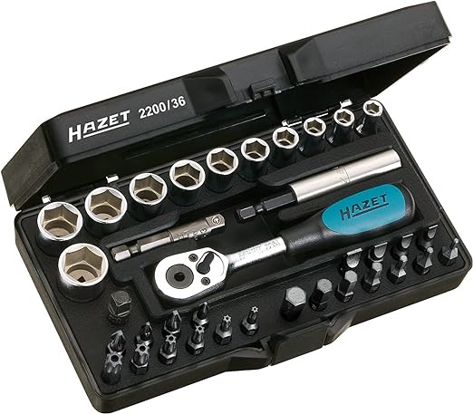 Porsche Hazet HZ2200/36 Screwdriver Bits Set - 36-Piece HZ2200/36