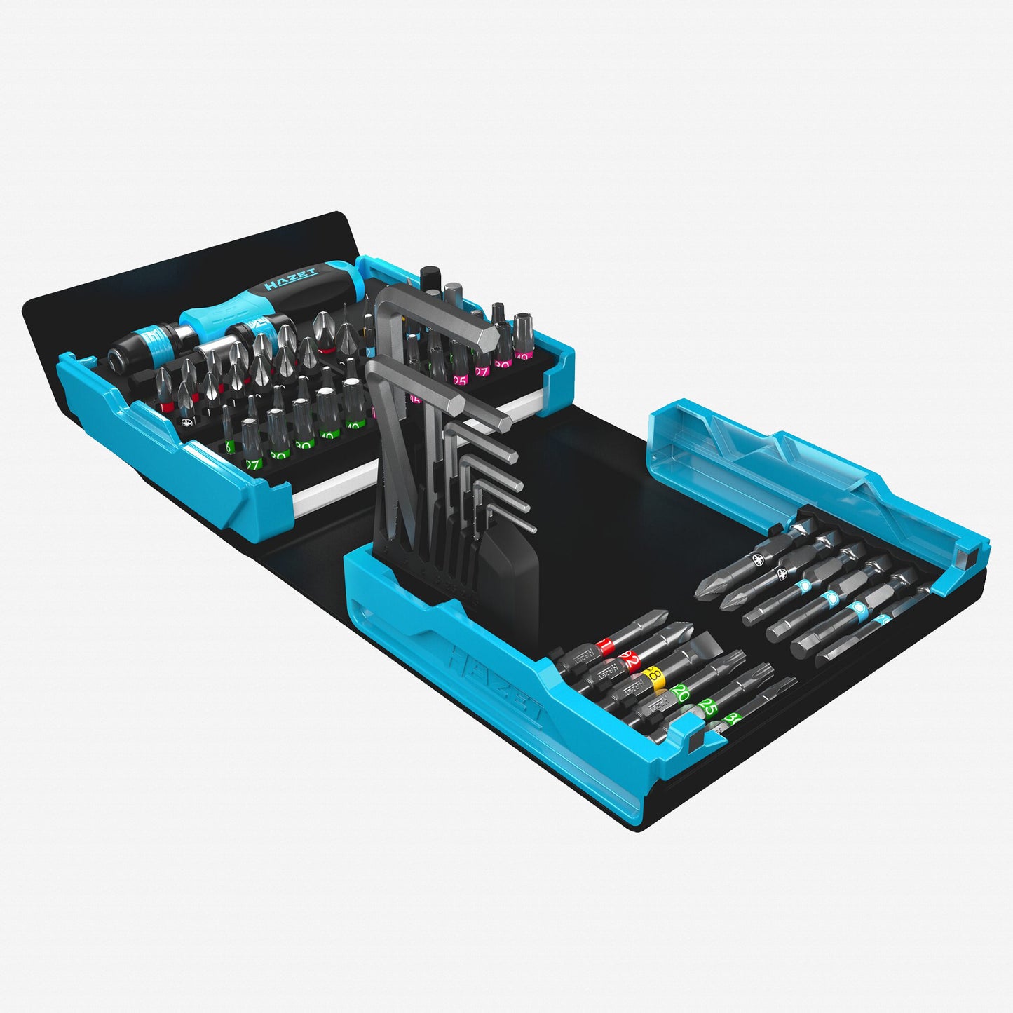 Porsche Hazet HZ2200SC-1 SmartCase Bit Set - 69 Pieces HZ2200SC-1