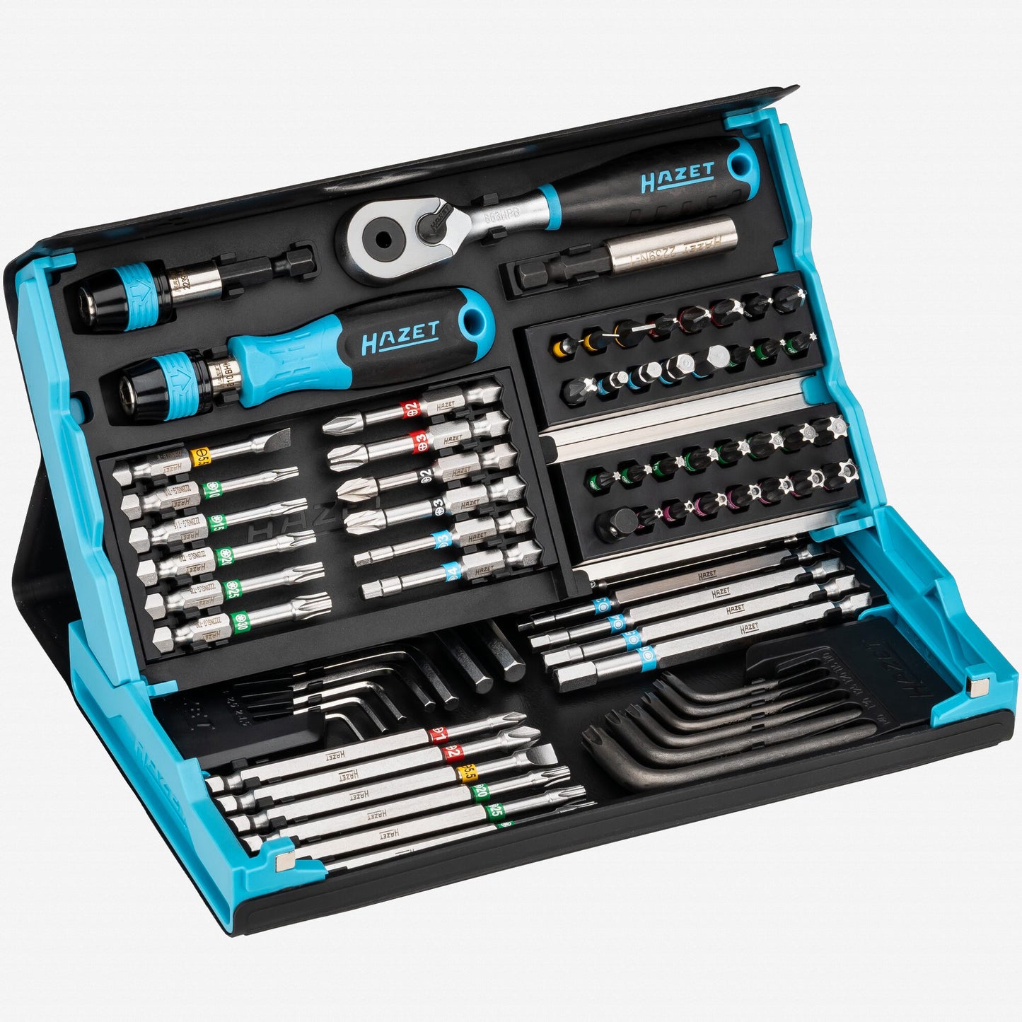Porsche Hazet HZ2200SC-31 SmartCase Bit Set - 73 Pieces HZ2200SC-31