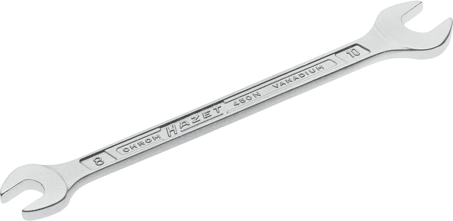 Porsche Hazet HZ450N-8X10 Double Open-End Wrench 8x10mm HZ450N-8X10