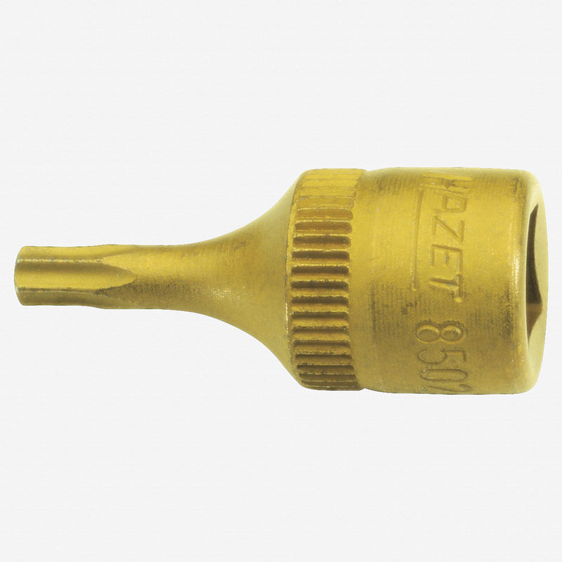 Porsche Hazet HZ8502-T20 T20 Torx Titanium-Nitride 1/4 in Socket HZ8502-T20