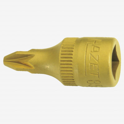 Porsche Hazet HZ8507-PZ2 Titanium-Nitride 1/4 in Socket HZ8507-PZ2