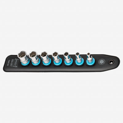 Porsche Hazet HZ850A-SR/7 SmartRail 1/4 in SAE Socket Set - 7 Pieces HZ850A-SR/7