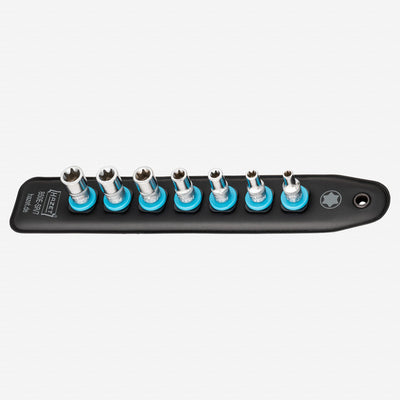 Porsche Hazet HZ850E-SR/7 SmartRail External Torx Socket Set - 7 Pieces HZ850E-SR/7
