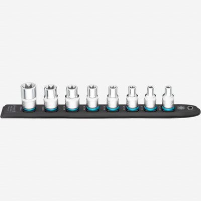 Porsche Hazet HZ900E-SR/8 SmartRail 1/2 in External Torx Socket Set HZ900E-SR/8