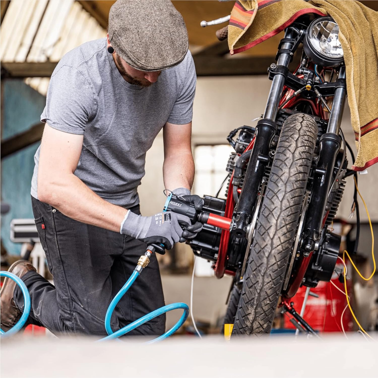 Porsche Hazet HZ9012M Pneumatic Impact Wrench - 1/2 in HZ9012M