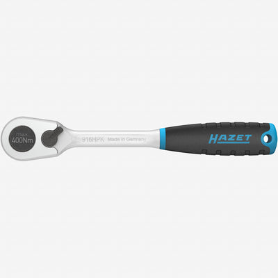 Porsche Hazet HZ916HPL Fine Tooth 1/2 in Drive Reversible Ratchet HZ916HPL